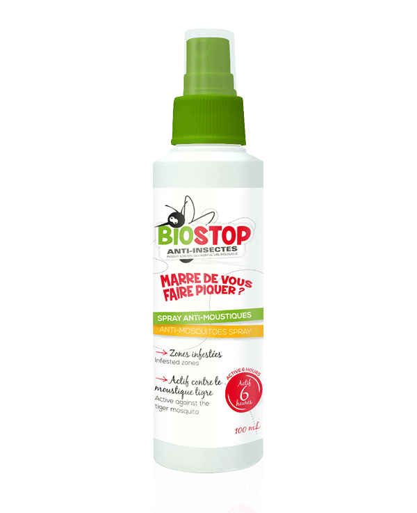 spray anti moustiques biostop